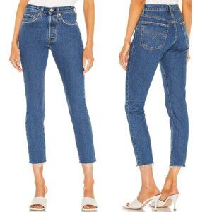 NWT LEVI'S Premium 501 Skinny In Jive Night Moves Size 27